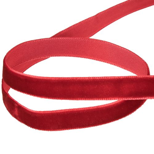 Article Ruban de velours rubans décoratifs Ruban de velours Bordeaux 10mm 20m
