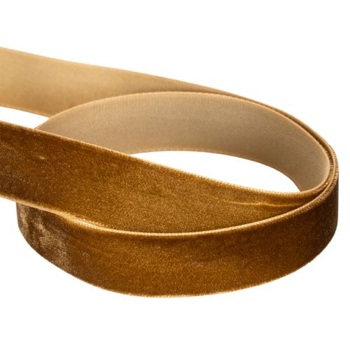 Ruban décoratif en velours en rouleau, emballage cadeau raffiné, 20 mm x 10 m | Floristik24.fr