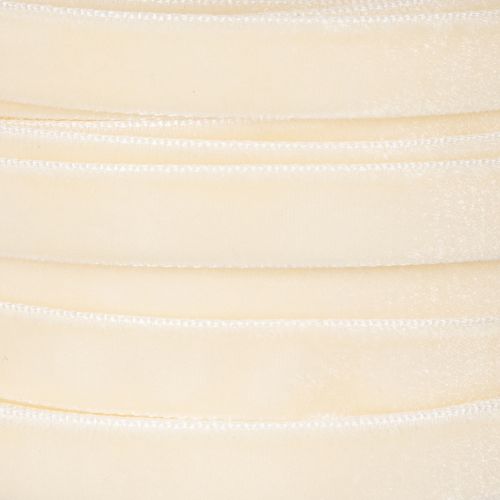 Satiné ruban en polyamide crème 10mm 20m pour décoration et bricolage | Floristik24.fr