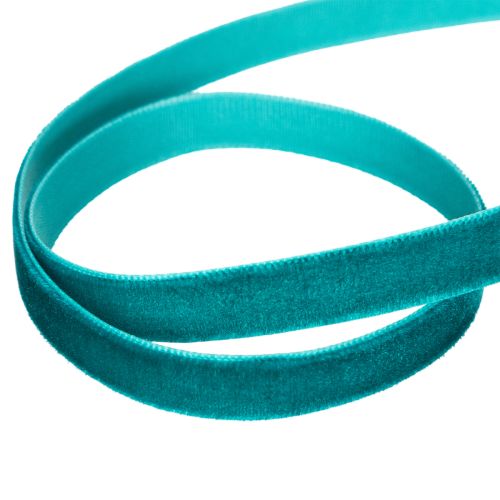 Satiné ruban en polyamide 10 mm x 20 m couleur bleu pétrole pour décoration intérieure et emballages cadeaux | Floristik24.fr