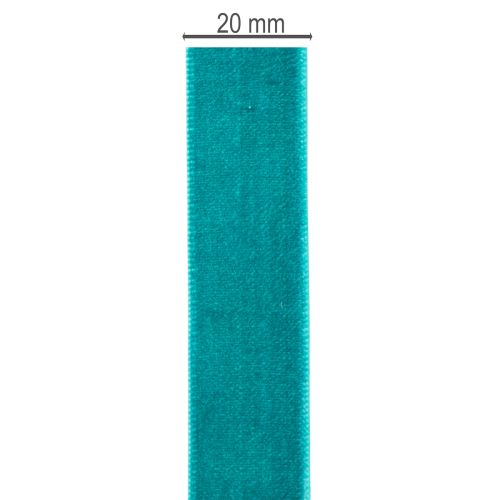 Ruban décoratif en velours, 20 mm de large, 10 m de long | Floristik24.fr