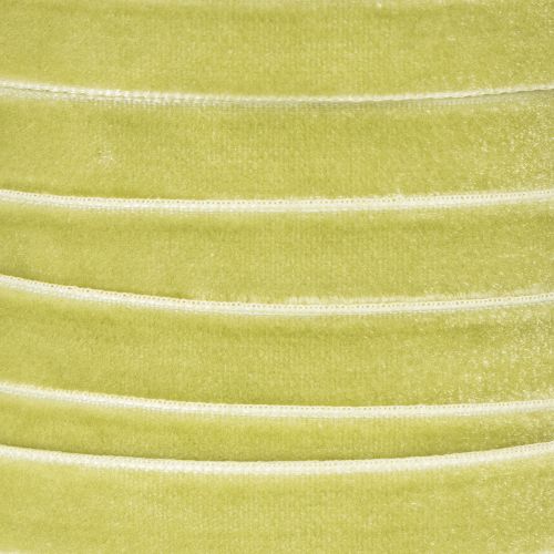 Ruban en velours 10 mm x 20 m pour décorations et projets créatifs, vert sauge | Floristik24.fr