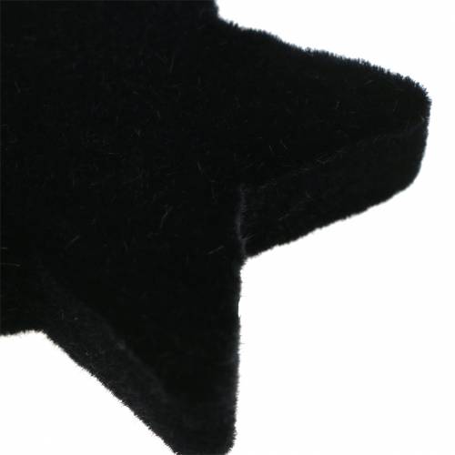 Article Etoiles déco scatter velours noir 4/5cm 40p