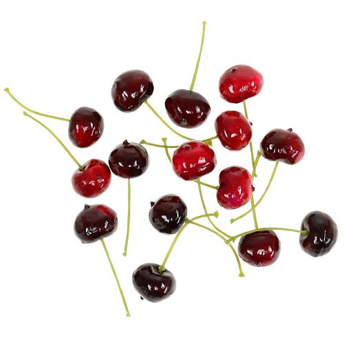 Floristik24 Cerises griottes décoratives, Ø1,5cm 108 pièces