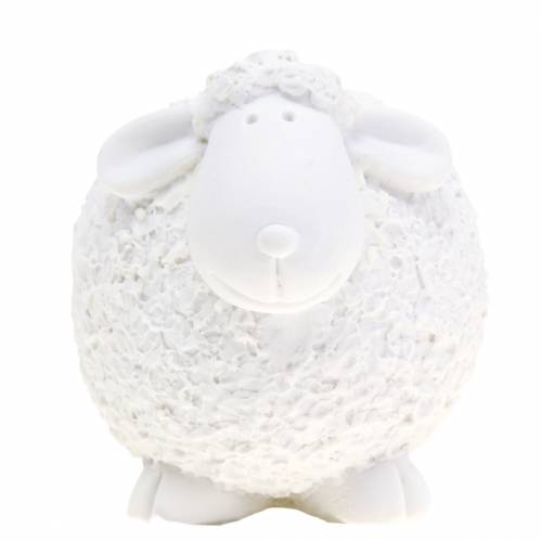 Floristik24 Décoration de Pâques mouton blanc H7cm 4pcs
