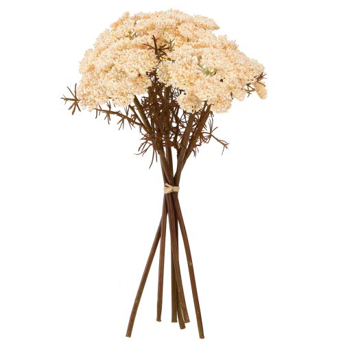 Article Achillée millefeuille artificielle crème Achillea fleurs artificielles 30cm 6 pcs