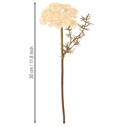 Article Achillée millefeuille artificielle crème Achillea fleurs artificielles 30cm 6 pcs