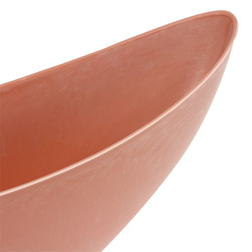 Article Bol en plastique orange clair 39cm x 13cm H13cm, 1p