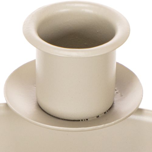 Centre de Table Beige avec 4 Supports pour Bougies, 15 cm | Floristik24.fr