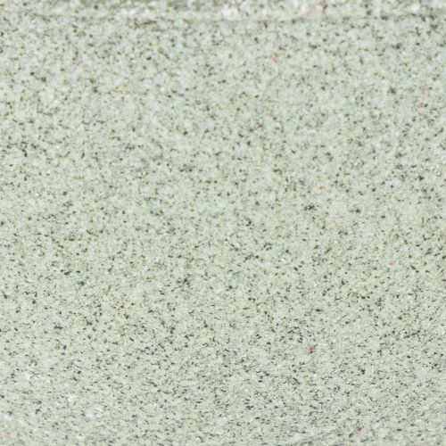 Coupe à plante en métal sur pied haut ronde 18cm vert clair | Floristik24.fr