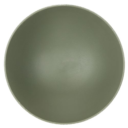 Coupe décorative sur pied pour plantes 25 cm effet granit vert gris | Floristik24.fr