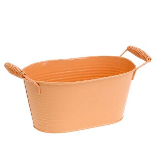 Bol ovale orange pastel 20cm x 12cm H9cm Bol ovale orange pastel 20cm x 12cm H9cm