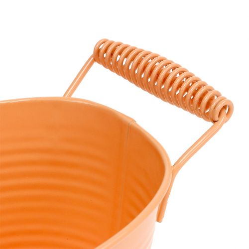 Bol ovale orange pastel 20cm x 12cm H9cm