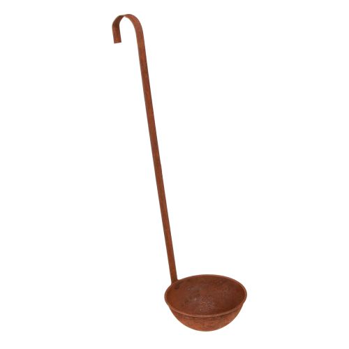 Floristik24 Bol pour plantation louche décorative rouille Ø12cm 3pcs