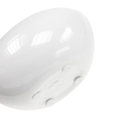 Floristik24 Bol décoratif en céramique 15cm x 9.5cm H7cm blanc 4pcs