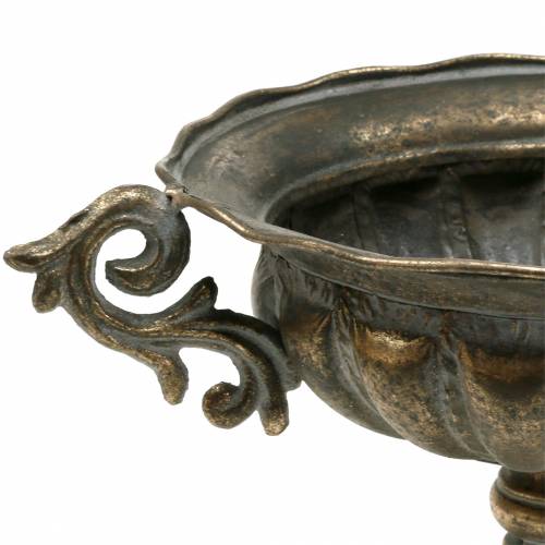 Floristik24 Coupe bol or antique Ø28cm H23cm