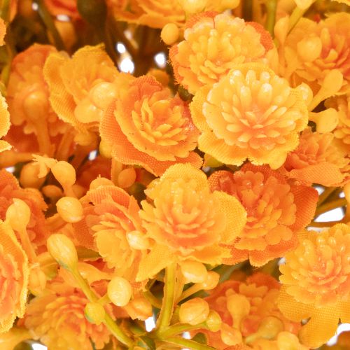 Kraütchen artificiel orange en plastique – Lot de 10 branches, 30 cm | Floristik24.fr