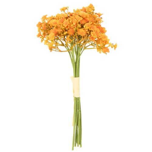 Kraütchen artificiel orange en plastique – Lot de 10 branches, 30 cm | Floristik24.fr