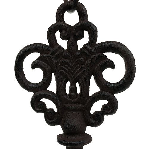 Floristik24 Clé brune en fonte 43 cm