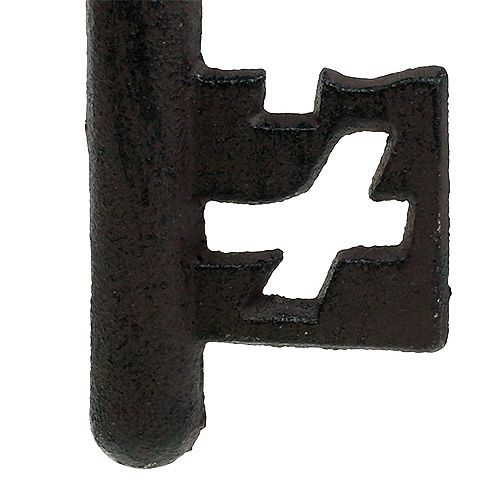Floristik24 Clé brune en fonte 43 cm