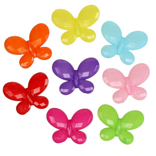 Floristik24 Papillon 3cm x 2.3cm à saupoudrer 200g triés