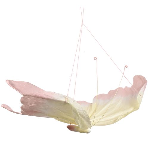 Floristik24 Papillon flottant - Figurine papillon suspendue légère pour chambres, 70 cm, 1 pièce