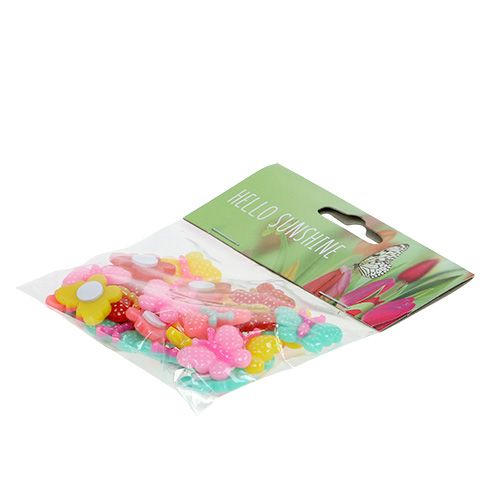 Floristik24 Papillons mini 2cm colorés 24 pcs