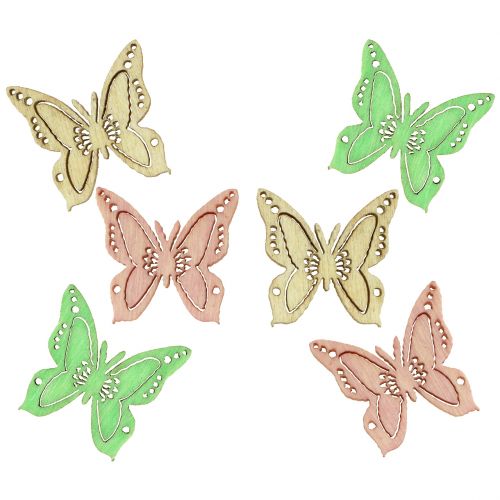 Floristik24 Papillons à parsemer 2cm 144p