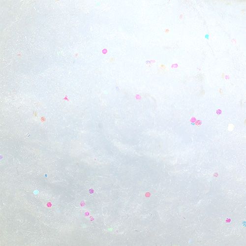 Floristik24 Boule de neige à suspendre avec paillettes Ø 10 cm 4 p.