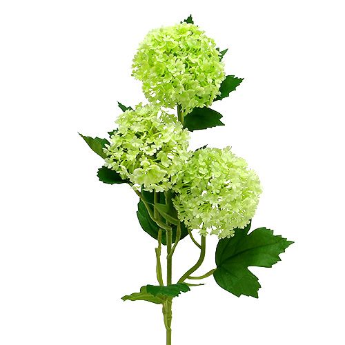 Floristik24 Boule de neige artificielle verte 65cm 2pcs