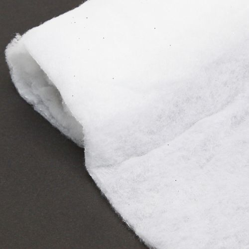 Floristik24 Couverture de neige tapis de neige blanc avec mica 100×200cm