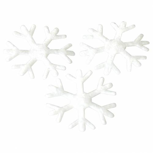 Article Flocons de neige épars blancs Ø17mm 240p