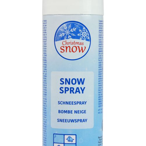 Bombe spray neige avec pochoirs Noël