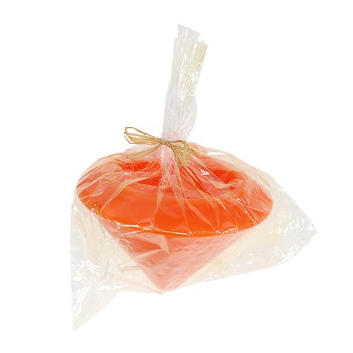 Article Bougie flottante orange Ø 13 cm