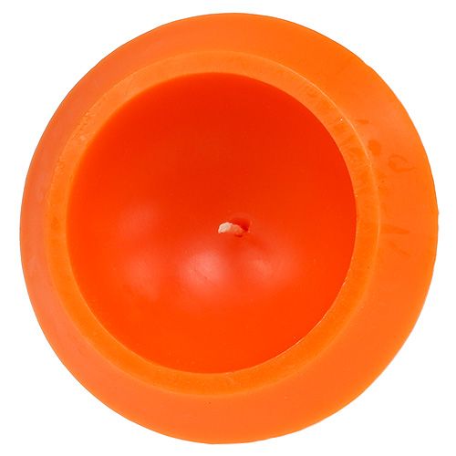 Article Bougie flottante en orange Ø16cm