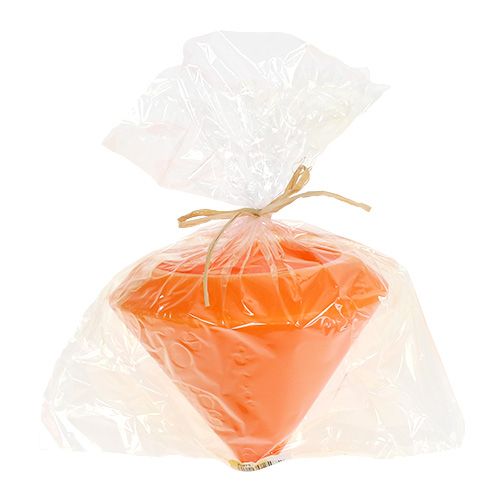 Floristik24 Bougie flottante en orange Ø16cm