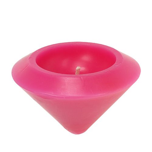 Floristik24 Bougie flottante en rose Ø13cm