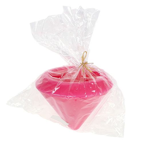 Floristik24 Bougie flottante rose Ø16cm