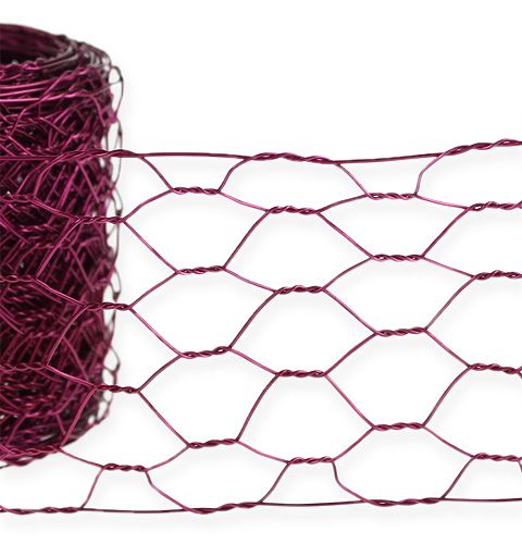 Tresse hexagonale rose 50mm 5m