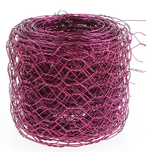 Floristik24 Tresse hexagonale rose 50mm 5m