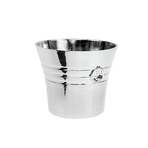 Floristik24 Seau à champagne argent Ø6,5cm H5,5cm 20 pcs