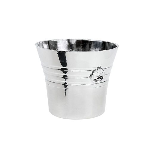 Floristik24 Seau à champagne argent Ø 6,5 cm H. 5,5 cm 20 p.