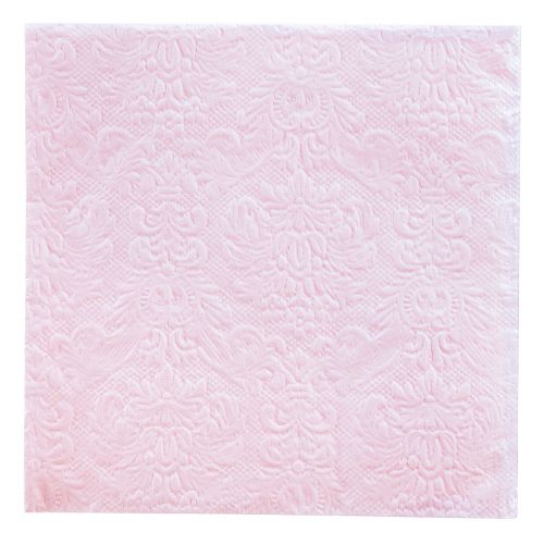 Article Serviettes Ornements de Printemps Roses en Relief 33x33cm 15 pcs