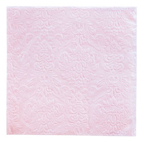 Serviettes Ornements de Printemps Roses en Relief 33x33cm 15pcs