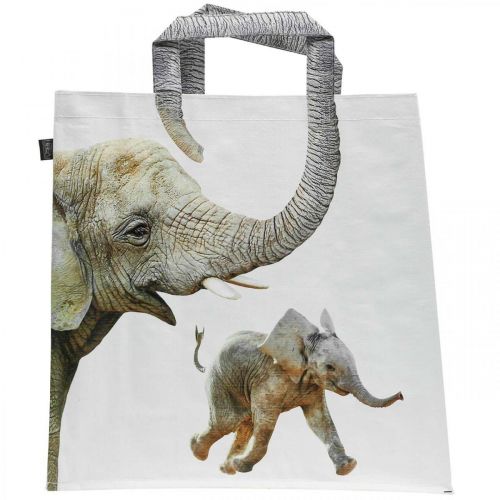 Floristik24 Sac cabas, sac cabas B39.5cm sac éléphant