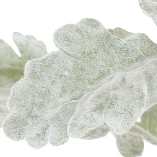 Branche artificielle de séneçon (Senecio), finement travaillée, 45 cm, 3 pièces | Floristik24.fr