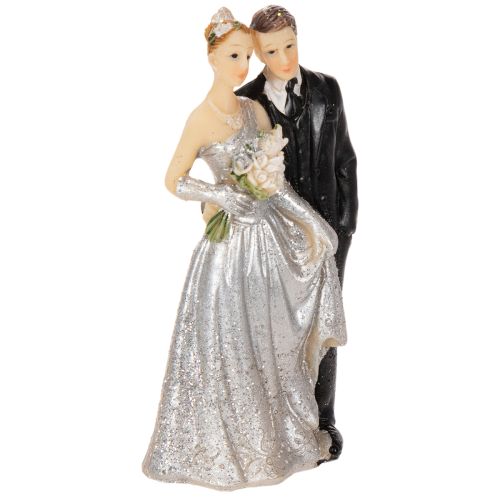 Couple pour les noces d'argent (10 cm) acheter | Floristik24.fr