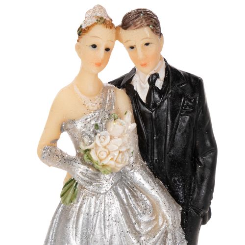 Couple pour les noces d'argent (10 cm) | Floristik24.fr