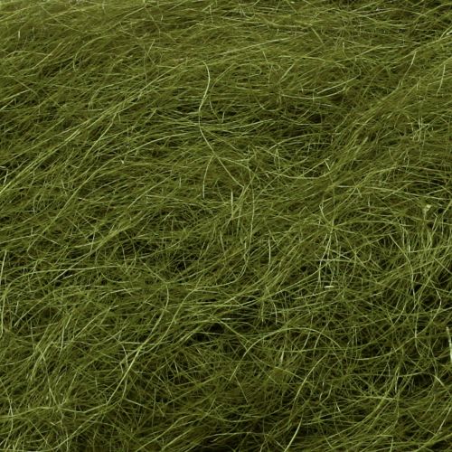 Fibre naturelle sisal vert mousse pour la décoration 500g