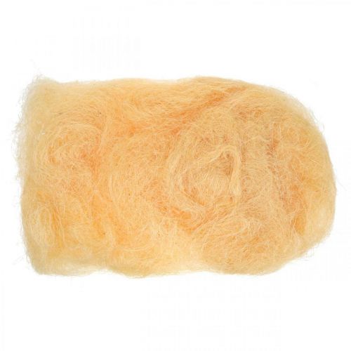 Sisal Abricot matériau naturel rembourrage fibre de laine déco 300g